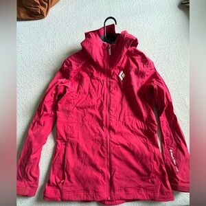 Black Diamond Women's Vibrant Red Ski Jacket